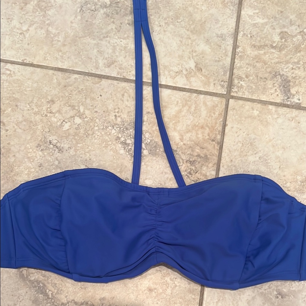 Athleta Blue Bikini Top